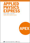 Applied Physics Express杂志封面